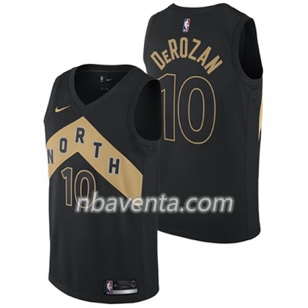 Camiseta Hombre Toronto Raptors DeMar DeRozan 10 Nike City Edition Swingman